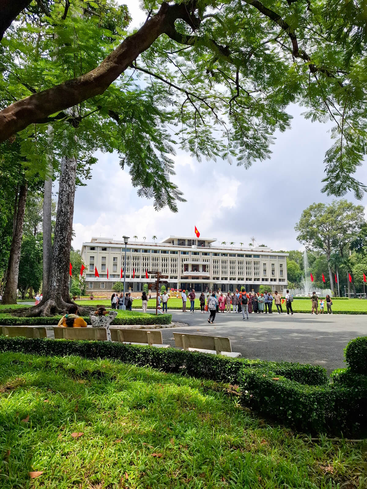 Independence Palace was part of our 4 days in Ho Chi Minh City