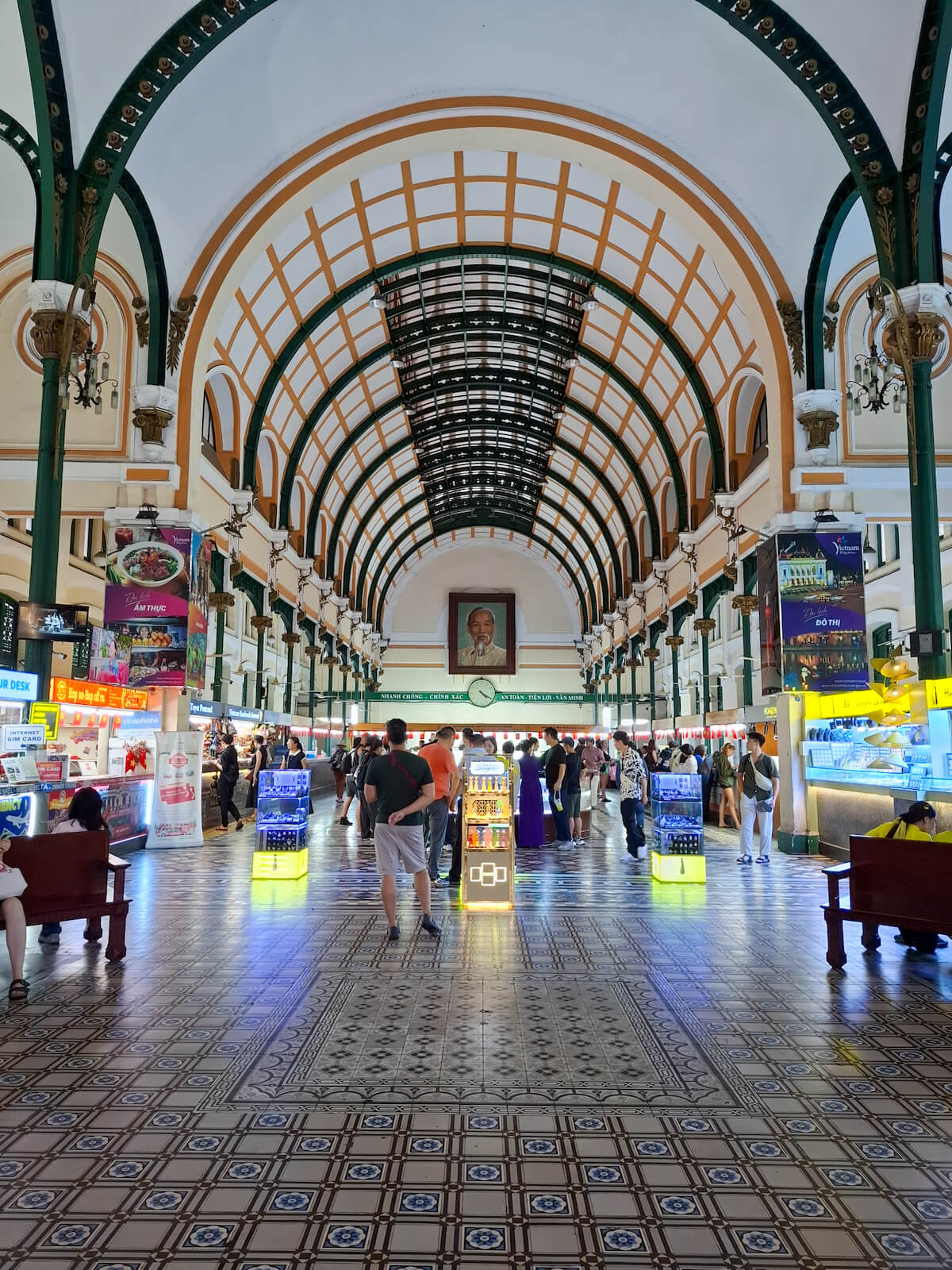 Saigon Central Post Office was part of our 4 days in Ho Chi Minh City