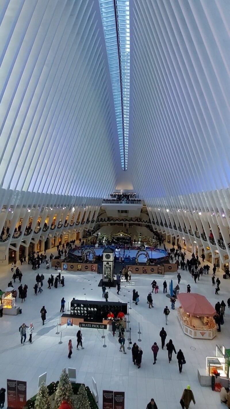 The Oculus World Trade Center Hub