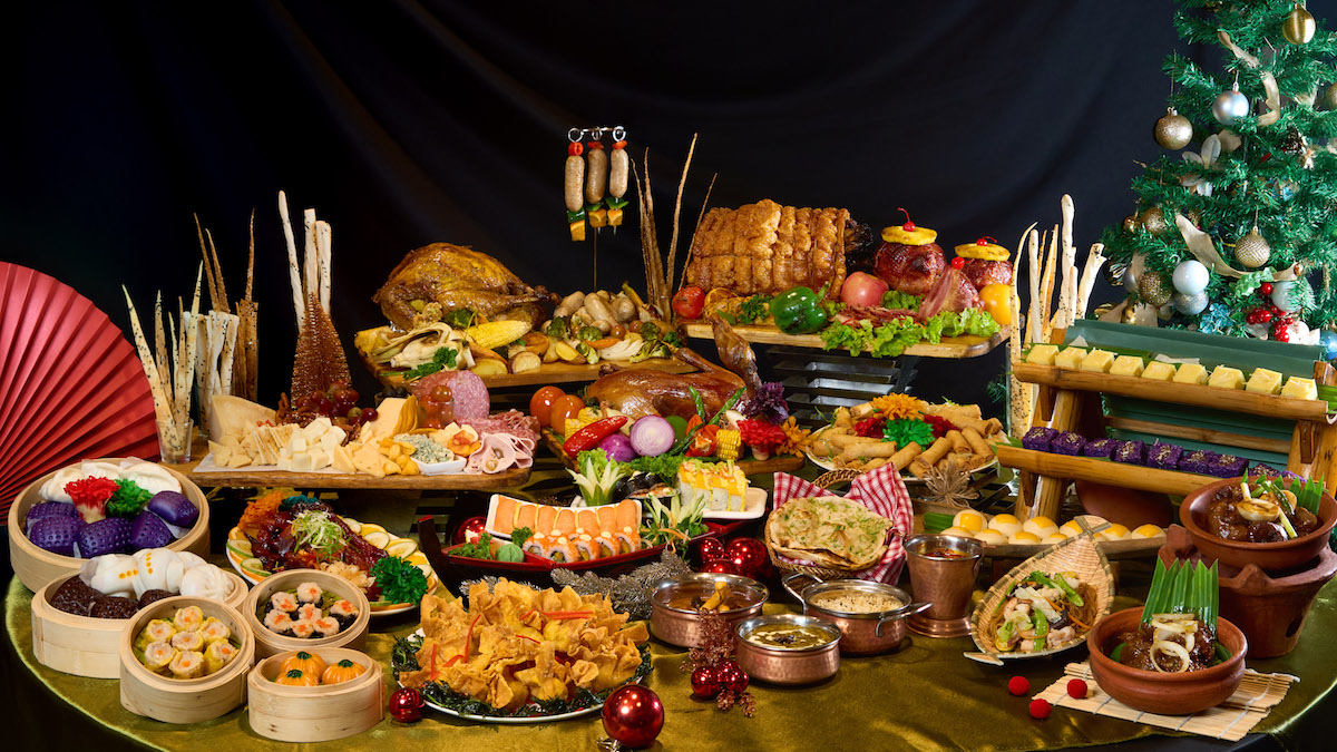 CAFÉ bai buffet spread