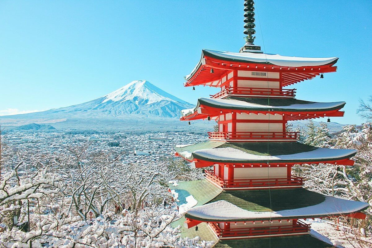Mt. Fuji in Winter