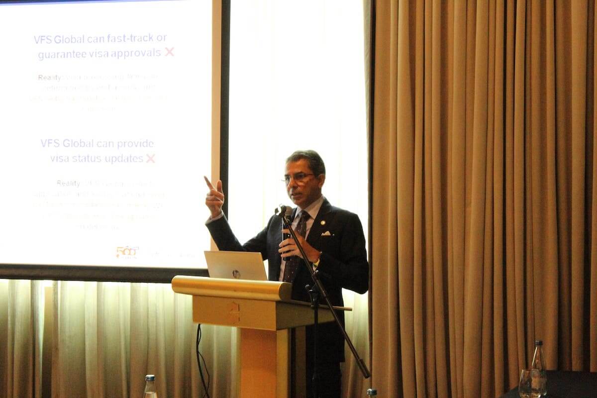 Atul Lall, Regional Head - North Asia, VFS Global - Speaking