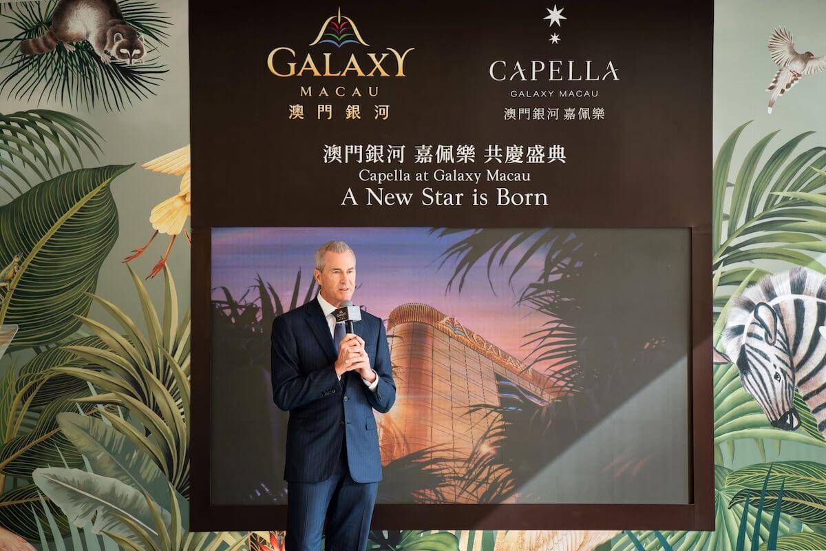 Capella at Galaxy Macau - Mr Kevin Kelley Speech
