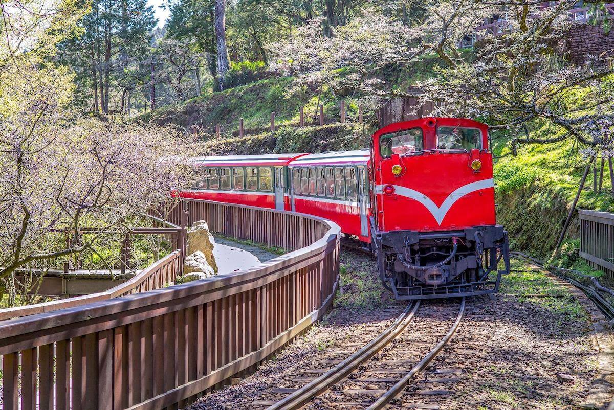 Alishan Forest Railway Garage Park