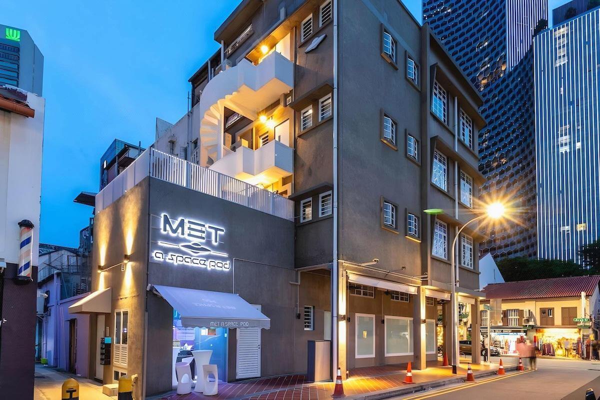 MET A Space Pod @ Arab Street is one of the best Singapore capsule hotels