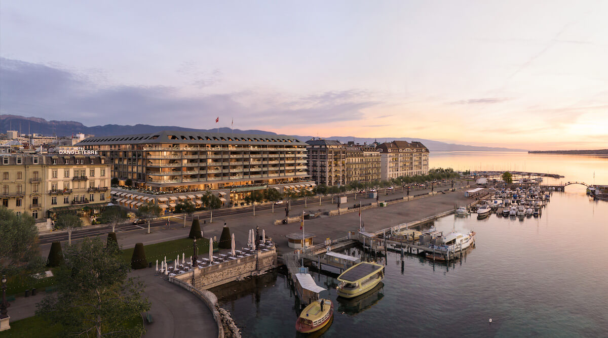Fairmont Grand Hotel Geneva is one of the Fairmont global renovations