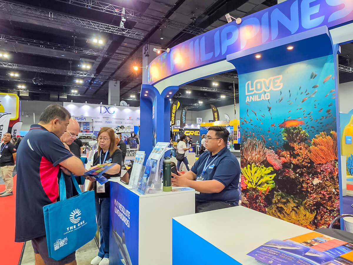 malaysia international dive expo PH booth