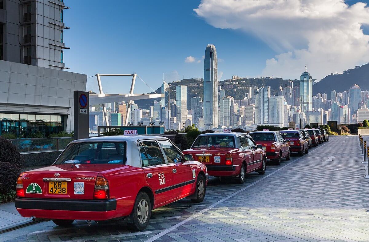 Hong Kong taxis